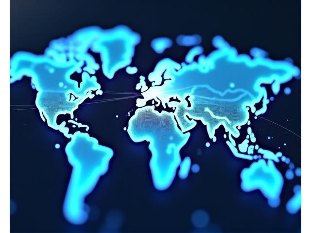 해당 국가의 강조된 운송 경로가 있는 대화형 세계 지도 그래픽